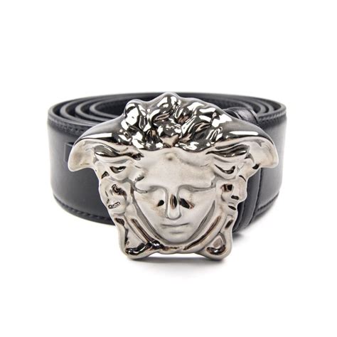 versace silver belt|Versace belt outlet.